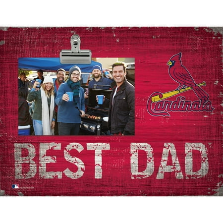 St. Louis Cardinals 8'' x 10.5'' Best Dad Clip Frame - No (Best Gunsmith St Louis)