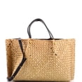 thumbnail image 1 of Pre-Owned VLogo Escape Tote Straw Medium By Rebag, 1 of 9
