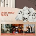 thumbnail image 5 of 10pcs Halloween Skeleton Head Small Skulls Mini Skulls Halloween Party Props, 5 of 5