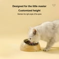 thumbnail image 4 of RKSTN Cat Bowls Pet Bowl Yellow, 4 of 5