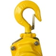 thumbnail image 5 of Lever Chain Hoist 3/4 Ton 1650LBS Capacity 10 FT Chain Come Along with Heavy Duty Hooks Ratchet Lever Chain Block Hoist Lift Puller for Warehouse Garages Construction Zones, Yellow, 5 of 8