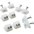 thumbnail image 5 of Soporte de Refuerzo de Cajón JM 200 Piezas Tornillos Blancos Reparación de Fijación, 5 of 5