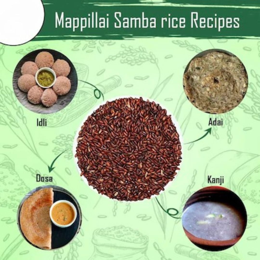 Shastha Premium Mappilai Samba Red Rice Whole Grain, 10 lbs, pack of 1