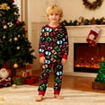 thumbnail image 3 of Gaexia Kids Christmas Pajamas Cotton Long Sleeve Matching Holiday Set Toddler Boys Girls Kids Xmas Jammies, 3 of 5