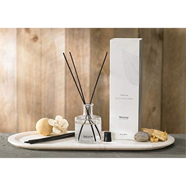 Westin White Tea Reed Diffuser Home Fragrance Set With Signature White Tea Scent 5 Oz Walmart Com Walmart Com