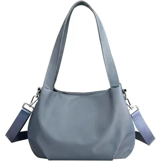 LHSHID Nylon Hobo Bag for Women Shoulder Crossbody Bag Large Totes Lightweight Handbag Purse Top Handle Bag
