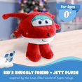 thumbnail image 2 of Peluche Super Wings Dizzy 7 para bebés y niños, color rosa, 2 of 8
