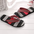 thumbnail image 6 of Domzle Men's Flip Flops - Funny Beach Sandals Comfortable Summer Beach Walking Thong Sandals Slip On Indoor Outdoor Quick-Dry Slides for Men Gray, 6 of 10