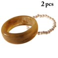 thumbnail image 2 of Girls Knuckle Ring Plastic 2PCS All-match Joint Ring Finger Ring for Women, 2 of 10
