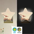 thumbnail image 4 of WOBOGO Santa Claus Giving Presents LED Star Night Light 0.2 Watt Wall Plug Dusk to Dawn Auto Switch Adjustable Brightness Soft White Light, 4 of 6