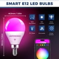 thumbnail image 2 of Bombillas inteligentes, iluminación interior, E12, 5 W, 550 LM, 4 unidades, 2 of 8