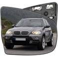 thumbnail image 4 of Mirror Glass Replacement Passenger Right Side Mirror Heated with Backing Plate Compatible with BMW X5 X6 2007 2008 2009 2010 2011 2012 2013 2014, 4 of 5