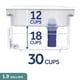 thumbnail image 5 of Dispensador de filtro de agua PUR de 30 tazas con filtro original blanco, 5 of 8