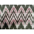 thumbnail image 4 of oneOone Tissu Popeline de Coton Chevron Ikat Décor Tissu Imprimé BTY 42 Pouces de Large, 4 of 4