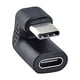 thumbnail image 5 of 2 adaptadores convertidores USB 3.1 tipo C macho a USB-c hembra en ángulo recto de 180 grados para teléfonos inteligentes, 5 of 5