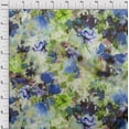 thumbnail image 4 of oneOone Cotton Jersey Light Green Fabric Abstract Floral Quilting Supplies Print Sewing Fabric By The Yard 58 Inch Wide, 4 of 4