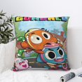 thumbnail image 4 of Amazing World of Gumball Throw Pillow Cover Decoration Pillow Case Cushion Home Decor for Home Sofa Couch 22"x22", 4 of 8