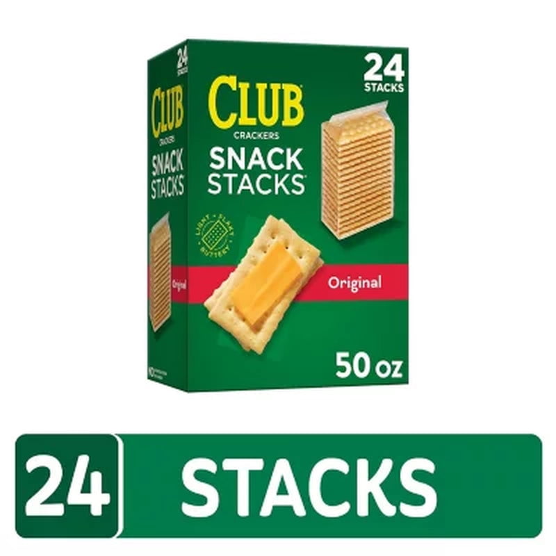 Kellogg'S Club Crackers Snack Stacks 2.08 Oz., 24 Pk.