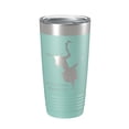thumbnail image 1 of Wild Horse Reservoir Tumbler Lake Map Travel Mug Insulated Laser Engraved Coffee Cup Nevada 20 oz Teal, 1 of 1