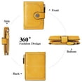 thumbnail image 3 of GOIACII Small Womens Wallet Leather RFID Blocking Bifold Compact Ladies Wallets Credit Card Holder with Zipper Pocket in Box Gift, 3 of 7