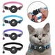 thumbnail image 1 of Collar ajustable para mascotas con funda AirTag - Collar de nailon reflectante para cachorros y perros pequeños, hebilla de liberación rápida segura, 1 of 2