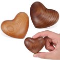 thumbnail image 2 of 2 adornos de corazón de madera, corazón de madera de mano, regalo especial para él/ella, 2 of 8