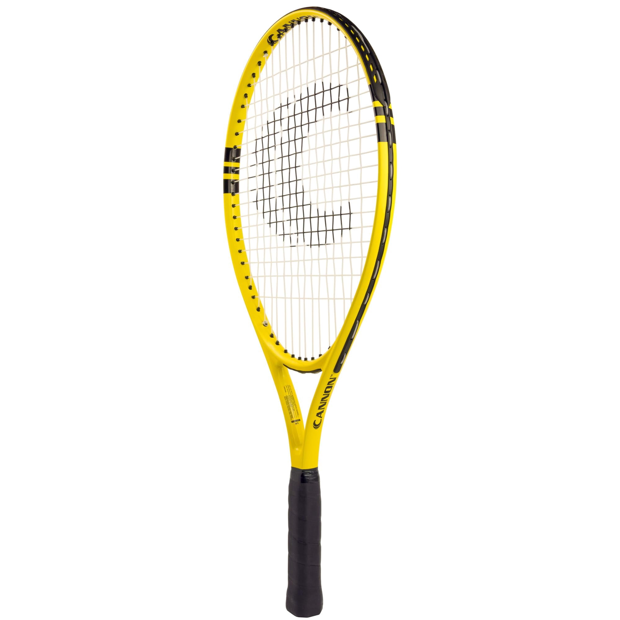 Cannon Sports 23-Inch Junior Tennis Racket – Pre-Strung 81 Square Inch Head – Lightweight Aluminum Durable Frame for Training, Competitive Matches & Recreational Play (4 1/4 inches)