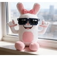 thumbnail image 4 of Boppin Bunny Plush Stuffed Animal, Soft Bunny Plush Toy, Cute Rabbit Plush Doll , Huggable Plush for Easter Gift or Everyday Use, 4 of 5