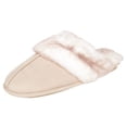 thumbnail image 1 of Zapatillas Jessica Simpson, cómodas, de piel sintética, espuma viscoelástica, color marfil, 1 of 6