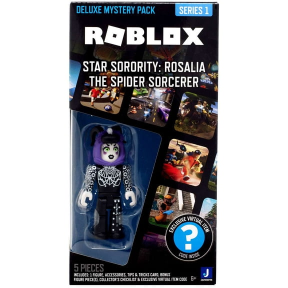 Jazwares Roblox Series 1 Star Sorority:Rosalia The Spider Sorcerer Deluxe Mystery Pack Action Figure