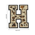 thumbnail image 2 of Uxcell Letters H Patches Leopard Iron-On Letters H Patch 6CM/2.36" Hot Melt Adhesive Process for Clothing Repair 3PCS, 2 of 6