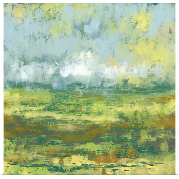 Great BIG Canvas | "Sunfield I" Art Print - 16x16