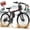 Black+Red, variant on VARUN 26" Electric Bike for Adults, Foldable Electric Mountain Bike, Peak 750W Motor, Up to 20 mph, 48V 374.4Wh Battery, 5-Level Pedal Assist, 7-Speed, UL2849