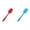 A 1PCS & B 1PCS, variant on 1PCS HeatResistant Silicone Spoon Spatula, High Temp Flexible Cooking Spoons Kitchen Rubber Spoonula Scratch-Proof for Mixing Stirring Scraping Serving Non-Stick Cookware