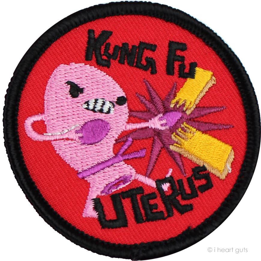 Kung Fu Bar Patch 3" x 1" Iron On Sew On New 