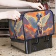 thumbnail image 7 of Yiaed Colorful Cloud Spotted Dog Print Two Slice Bread Machine Cover, Universal Size Kitchen Appliance Cover for Bread Machine,Bread Machine Cover, 7 of 7
