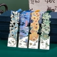 thumbnail image 2 of Van Gogh Bookmark Set, Metal Painting Art Bookmarks, Starry Night Gift for Readers, Christmas Gift Box, 2 of 33