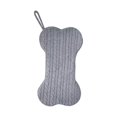 thumbnail image 2 of Dog Christmas Stocking, Knit Christmas Stocking for Dogs, Bone Shape Dog Stocking Christmas Large Pet Stockings Hanging Dog Christmas Stocking for Dogs Cats Pets, 2 of 6