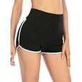 thumbnail image 6 of LELINTA Stretch Sexy Booty Yoga Shorts for Women High Waist Tummy Control Workout Running Yoga Shorts, 6 of 8
