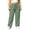 A Green, variant on Women's Plus Size Sweatpants Drawstring Elastic Waist Straight Leg Trousers with Pockets Lounge Athletic Workout Jogger Pants,Sizes L-4XL