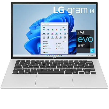LG gram 14Z90P 14" Ultra-Lightweight Laptop with Intel Evo 11th Gen, i7 Processor