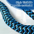 thumbnail image 3 of czcpp-4 Pcs Boat Bungee Dock Lines, 4 Feet Mooring Rope for Docking Stretches to 6 Feet, Mooring Line Boat Accessories Docking Ropes PWC Dock Ties for Boats (Blue and Black), 3 of 4