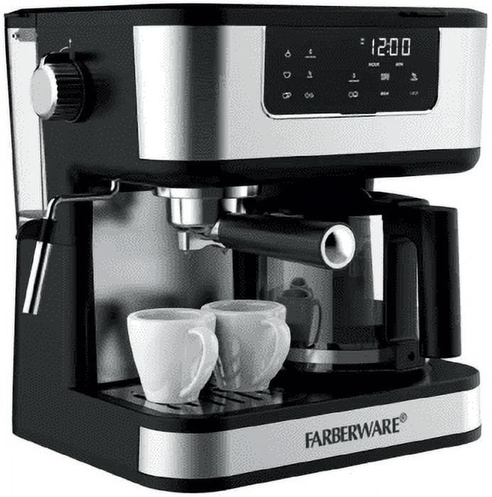 NIB FARBERWARE SINGLE Serve Coffee Maker Dual Brew K-Cup - Black (201615)  $55.00 - PicClick