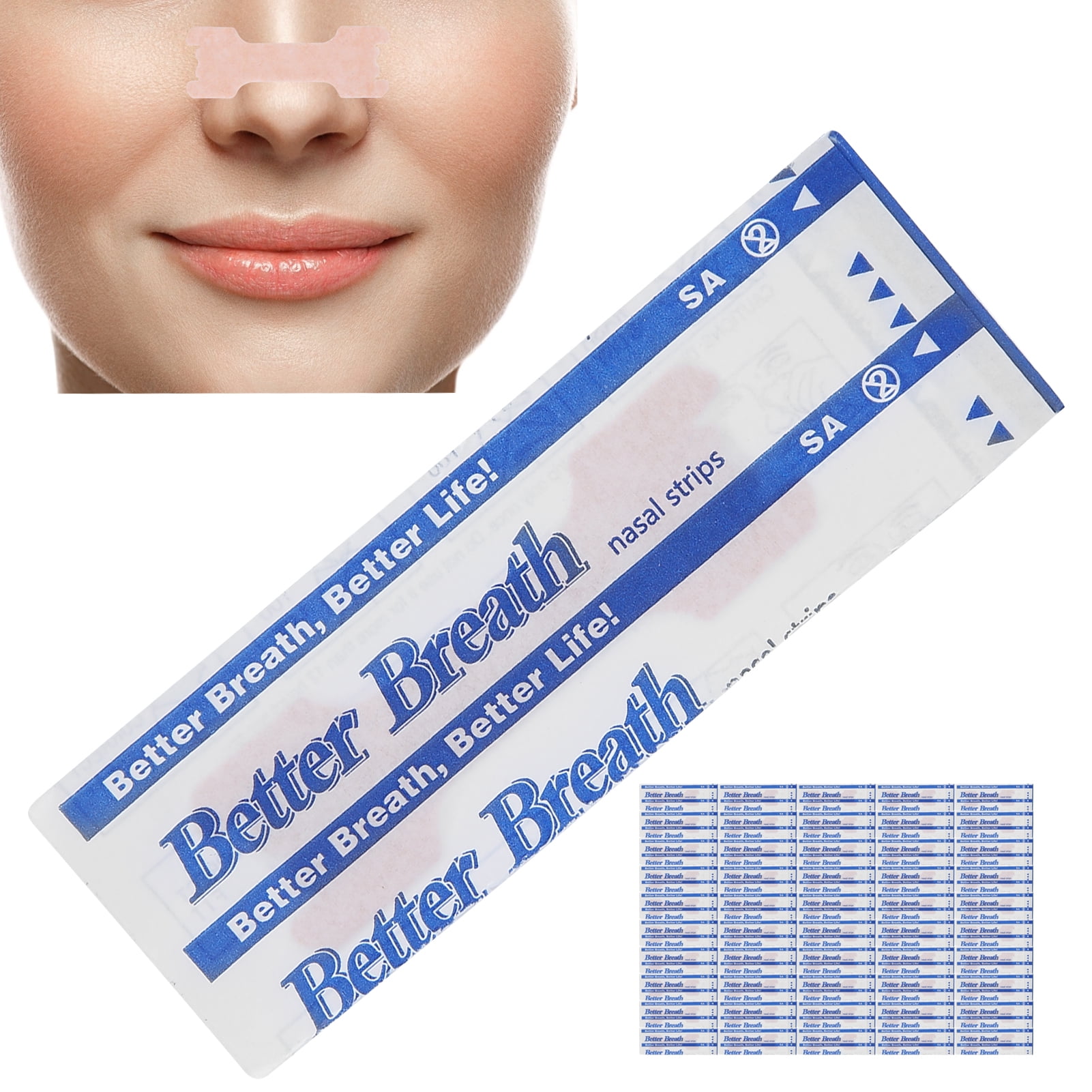 LYUMO Nasal Strips Disposable Nasal Congestion Relief Strips Breathing