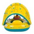 thumbnail image 4 of Flotador De Piscina Para Bebés Con Protección Solar Toldo Volante Campana Inflable Anillo De Natación Para Bebés Juguetes De Agua Para Bebés Niños Niños Niñas, 4 of 8