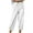 04White, variant on pbnbp Women's Plus Size Cotton Linen Solid Pockets Drawstring Capri Pants, Plus Size Womens Capris with Pockets
