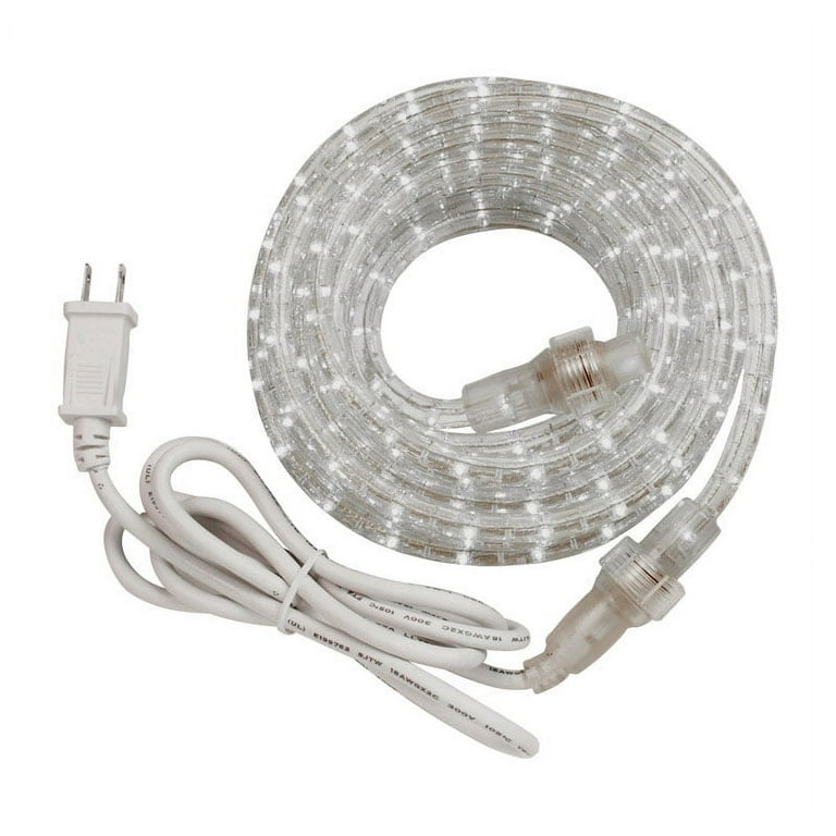 Indoor/Outdoor 6 ft. White LED Rope Light Kit Indoor/Outdoor 6 ft. White LED Rope Light Kit