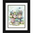 thumbnail image 1 of Vavilina, Elena 25x32 Black Ornate Wood Framed with Double Matting Museum Art Print Titled - Postcard from Provence, 1 of 4