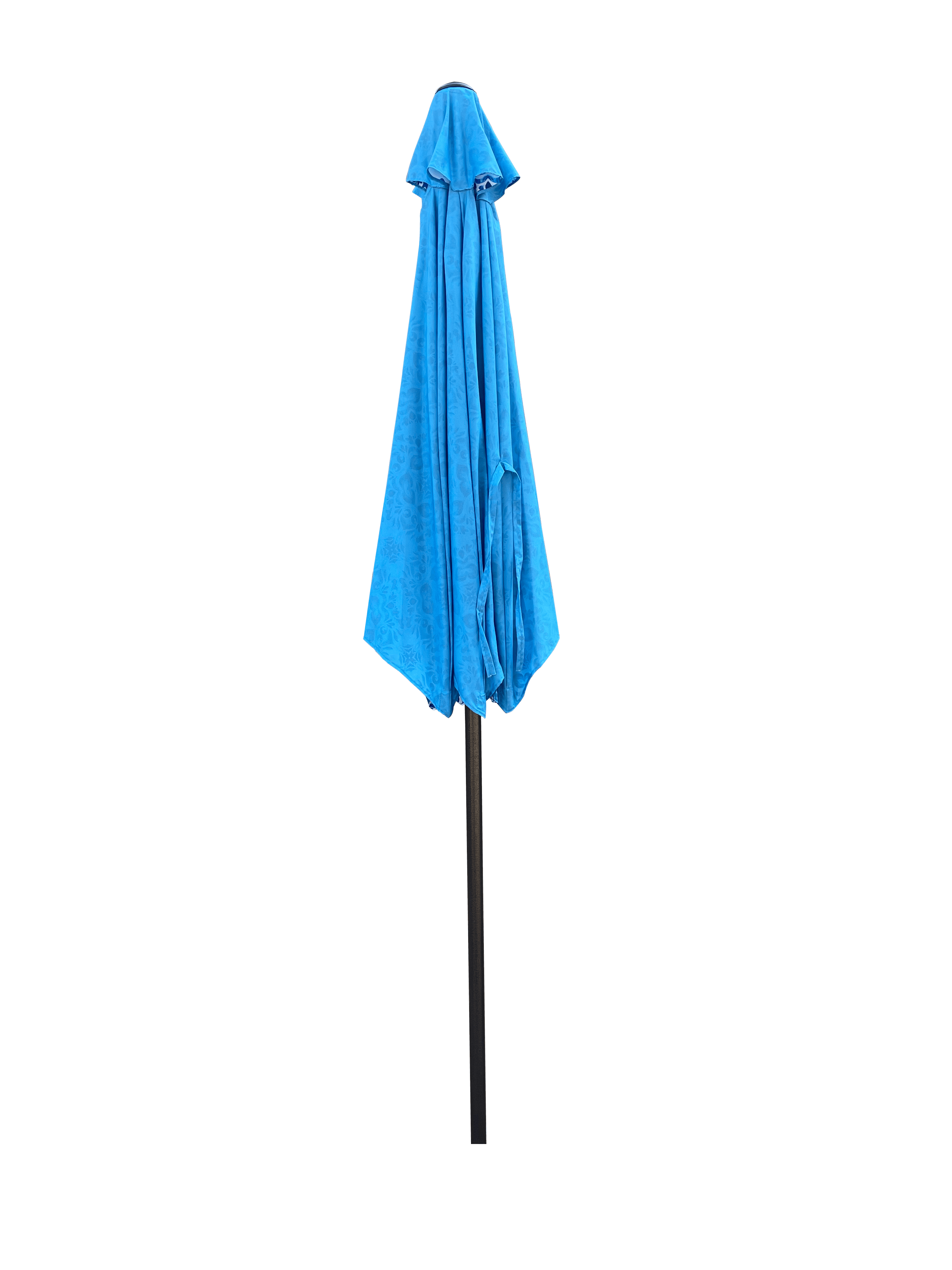 9 FT Umbrella, Ice Pattern + Blue