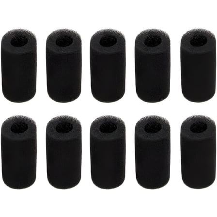 ACDANC 10pcs Aquarium Filter Sponge Pre-Filter Replacement for Tank